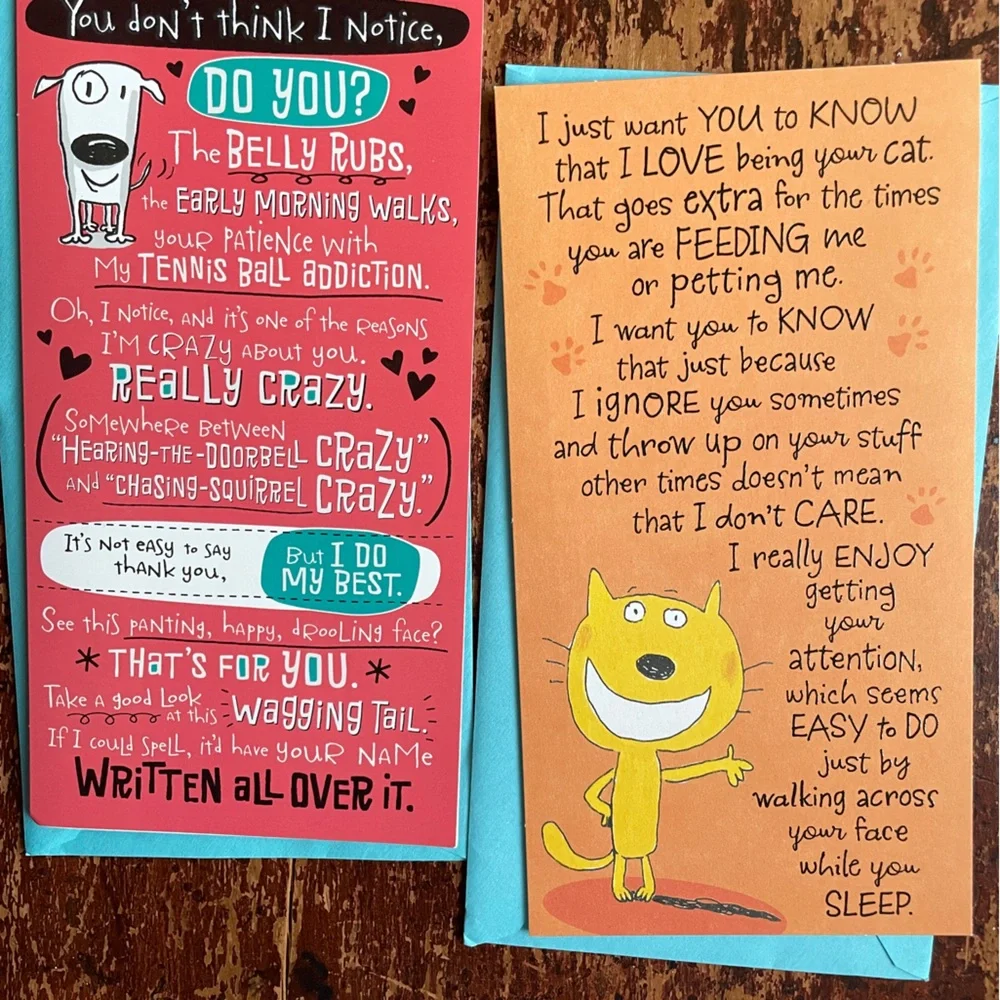 Pet lovers’ card lot